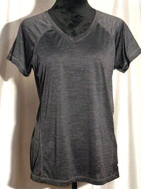 Legend Dark Gray Top, Sheer Back, Medium